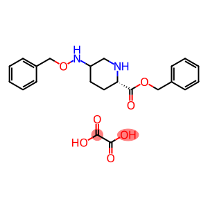 (2S)-5-Benzyloxyaminopiperidin-2-carboxylic acid benzyl ester oxalic acid salt