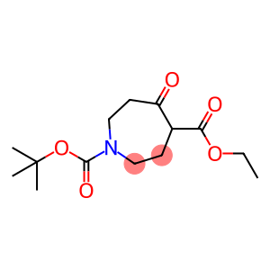 5-氧代-4-甲酸乙酯氮杂环庚烷-1-羧酸叔丁酯