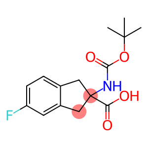 2-((叔丁氧基羰基)氨基)-5-氟-2,3-二氢-1H-茚-2-羧酸