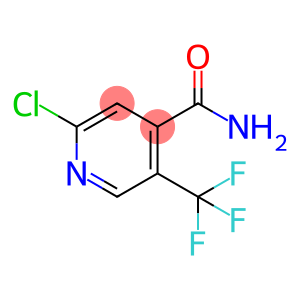 2-氯-5-三氟甲基异烟酰胺