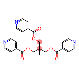 4-Pyridinecarboxylic acid, 4,4'-[2-methyl-2-[[(4-pyridinylcarbonyl)oxy]methyl]-1,3-propanediyl] ester