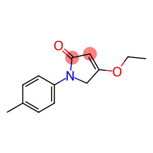 2H-Pyrrol-2-one,4-ethoxy-1,5-dihydro-1-(4-methylphenyl)-(9CI)
