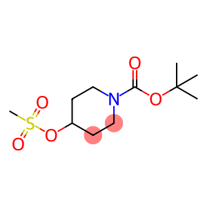 4-((甲基磺酰基)氧基)哌啶-1-甲酸叔丁酯