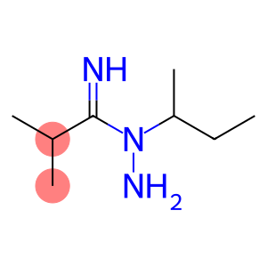 Propanimidic  acid,  2-methyl-N-(1-methylpropyl)-,  hydrazide