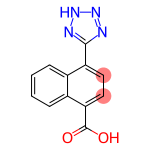 4-(1H-Tetrazol-5-yl)-1-naphthalenecarboxylic acid