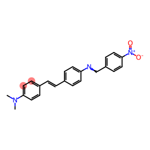 Benzenamine, N,N-dimethyl-4-[(1E)-2-[4-[[(4-nitrophenyl)methylene]amino]phenyl]ethenyl]-