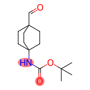 tert-butyl N-(1-formyl-4-bicyclo[2.2.2]octanyl)carbamate