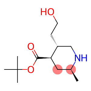 (2S,4R,5S)-tert-butyl 5-(2-hydroxyethyl)-2-methylpiperidine-4-carboxylate