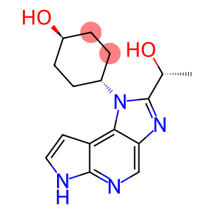 (1R,4r)-4-(2-((R)-1-hydroxyethyl)iMidazo[4,5-d]pyrrolo[2,3-b]pyridin-1(6H)-yl)cyclohexanol