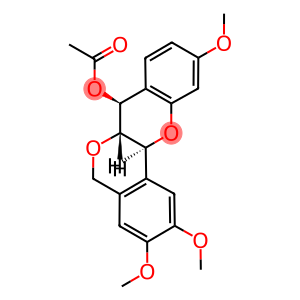 (6aS)-5,6aβ,7,12aα-Tetrahydro-2,3,10-trimethoxy[2]benzopyrano[4,3-b][1]benzopyran-7β-ol acetate