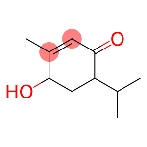 2-Cyclohexen-1-one, 4-hydroxy-3-methyl-6-(1-methylethyl)-