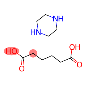 1,4-Butanedicarboxylic acid, piperazine complex