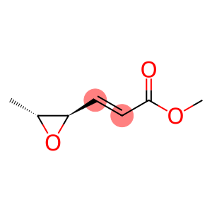 2-Propenoic acid, 3-[(2R,3R)-3-methyl-2-oxiranyl]-, methyl ester, (2E)-rel-