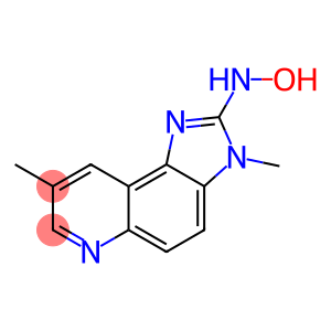 N-hydroxy-2-amino-3,8-dimethylimidazo(4,5-f)quinoxaline