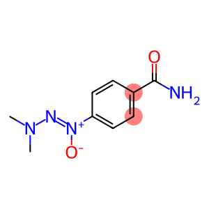 1-(4-carbamoylphenyl)-3,3-dimethyltriazene-1-oxide