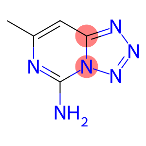 Tetrazolo[1,5-c]pyrimidin-5-amine, 7-methyl- (9CI)
