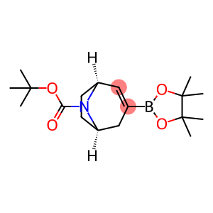 8-Azabicyclo[3.2.1]oct-2-ene-8-carboxylic acid, 3-(4,4,5,5-tetramethyl-1,3,2-dioxaborolan-2-yl)-, 1,1-dimethylethyl ester, (1S,5R)-
