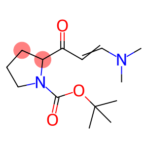 1-Pyrrolidinecarboxylic acid, 2-[3-(dimethylamino)-1-oxo-2-propen-1-yl]-, 1,1-dimethylethyl ester
