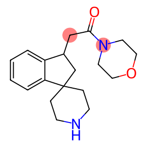 2-(2,3-Dihydrospiro[indene-1,4''-piperidin]-3-yl)-1-morpholinoethanone