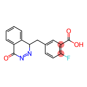苯甲酸,5-[(1,4-二氢-4-氧代-1-酞嗪基)甲基]-2-氟