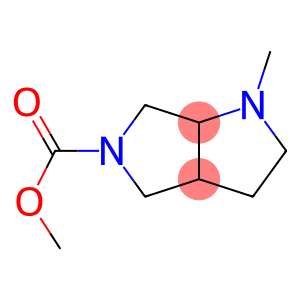 Pyrrolo[3,4-b]pyrrole-5(1H)-carboxylic  acid,  hexahydro-1-methyl-,  methyl  ester