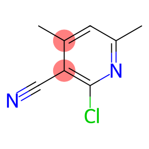 2-氯-4,6-二甲基尼古丁腈