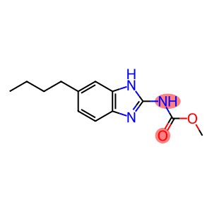 methyl (6-butyl-1H-benzimidazol-2-yl)carbamate