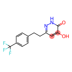 3(2H)-Pyridazinone, 4-hydroxy-6-[2-[4-(trifluoromethyl)phenyl]ethyl]-