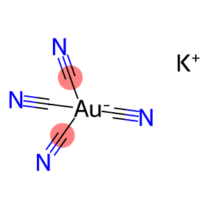 potassium tetrakis(cyano-C)aurate