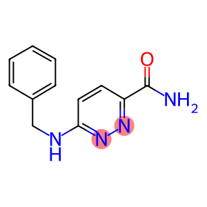 3-Pyridazinecarboxamide, 6-[(phenylmethyl)amino]-