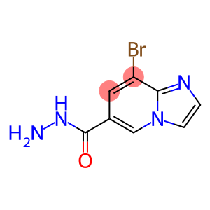 8-Bromoimidazo[1,2-a]pyridine-6-carbohydrazide