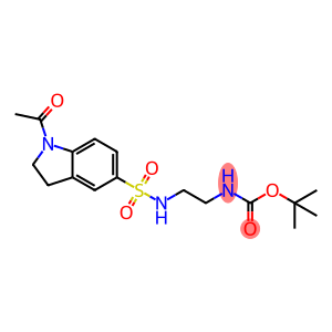 t-Butyl 2-{[(1-acetyl-2,3-dihydro-1H-indol-5-yl)sulfonyl]amino}ethylcarboxylate