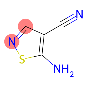 5-aminoisothiazole-4-carbonitrile