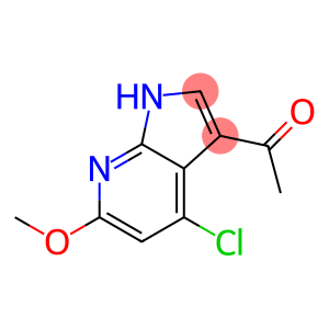 3-Acetyl-4-chloro-6-Methoxy-7-azaindole