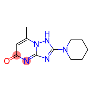 7-methyl-2-piperidin-1-yl[1,2,4]triazolo[1,5-a]pyrimidin-5(4H)-one