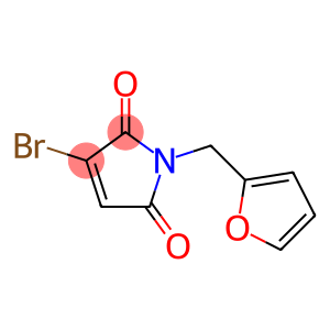 3-bromo-1-(2-furylmethyl)-1H-pyrrole-2,5-dione