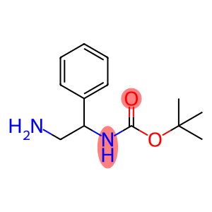 Carbamic acid, N-(2-amino-1-phenylethyl)-, 1,1-dimethylethyl ester