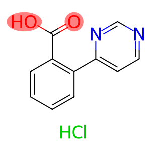 2-(嘧啶-4-基)苯甲酸盐酸盐