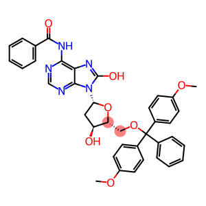N6-BENZOYL-5'-O-(DIMETHOXYTRITYL)-8-HYDROXY-2'-DEOXYADENOSINE
