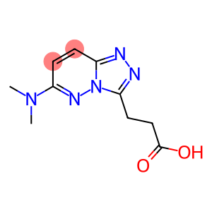 3-(6-(dimethylamino)-[1,2,4]triazolo[4,3-b]pyridazin-3-yl)propanoic acid