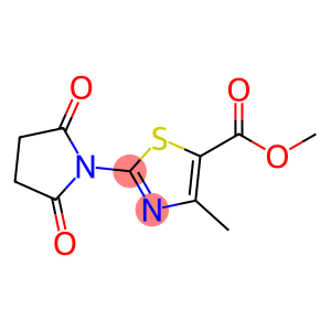 2-(2,5-Dioxo-pyrrolidin-1-yl)-4-methyl-thiazole-5-carboxylic acid methyl ester