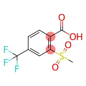 2-甲磺酰基-4-三氟甲基苯甲酸