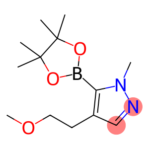 4-(2-甲氧基乙基)-1-甲基-5-(4,4,5,5-四甲基-1,3,2-二氧硼杂环戊烷-2-基)-1H-吡唑