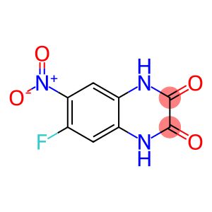 6-氟-7-硝基-1,4-二氢喹喔啉-2,3-二酮