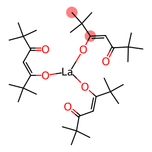 La(tmhd)3,  Tris(2,2,6,6-tetramethyl-3,5-heptanedionato)lanthanum