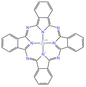 Zinc, (29H,31H-phthalocyaninato(2-)-kappaN29,kappaN30,kappaN31,kappaN32)-, (SP-4-1)-