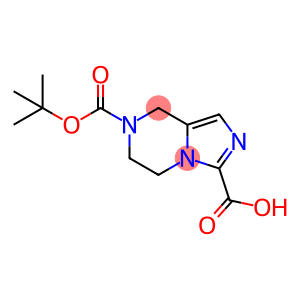 5,6-dihydro-imidazo[1,5-a]pyrazine-3,7(8H)-dicarboxylic acid 7-(1,1-dimethylethyl) ester