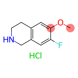 7-fluoro-6-methoxy-1,2,3,4-tetrahydroisoquinoline hydrochloride