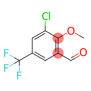 Benzaldehyde, 3-chloro-2-methoxy-5-(trifluoromethyl)-