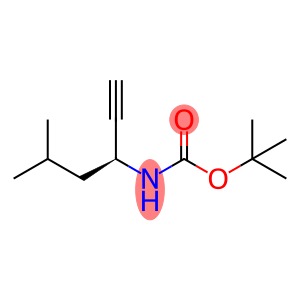 Carbamic acid, (1-ethynyl-3-methylbutyl)-, 1,1-dimethylethyl ester, (S)- (9CI)